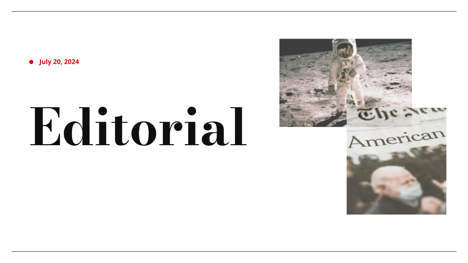 Editorial typographic presentation template plus ai